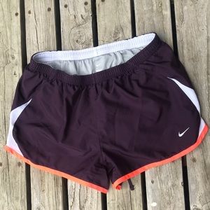 Nike athletic shorts with built in underwear
